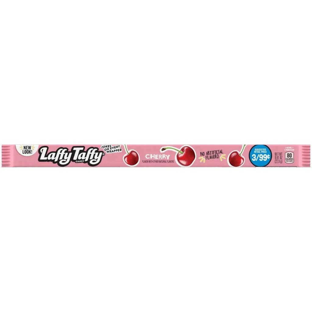 LAFFY TAFFY Rope Cherry - Caramelle al gusto Ciliegia 22.9 gr - Snackation