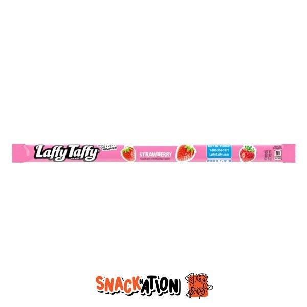 LAFFY TAFFY Rope Strawberry - Caramelle al gusto Fragola 22,9 gr - Snackation