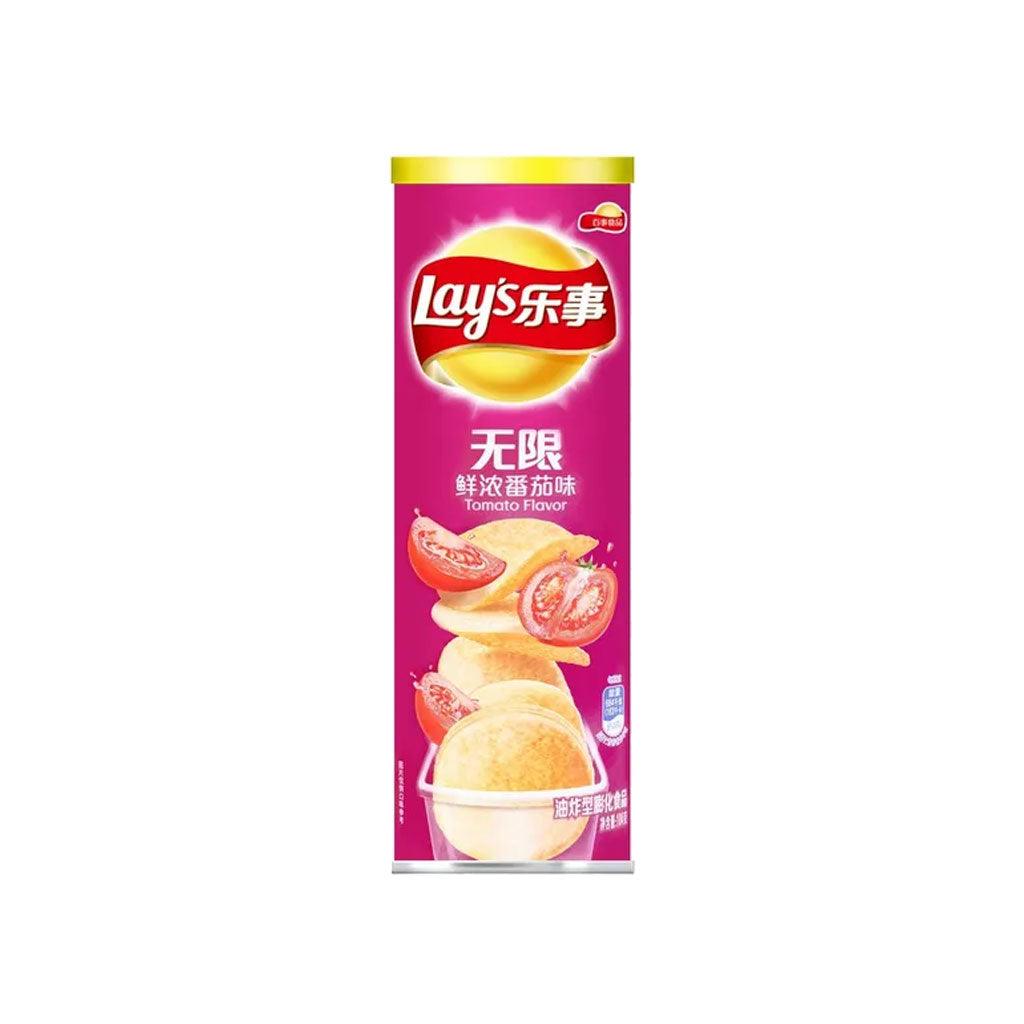 LAY'S Stax Tomato Flavor Japan - Patatine gusto di pomodori 90 gr - Snackation