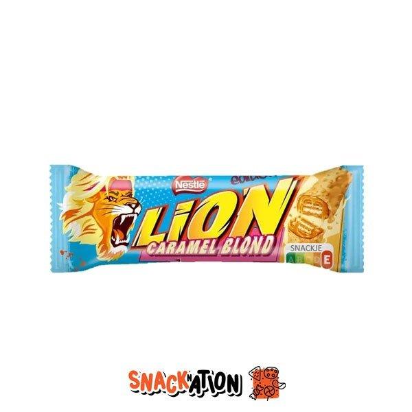 LION Blond - Barretta Lion al caramello 40 gr - Snackation