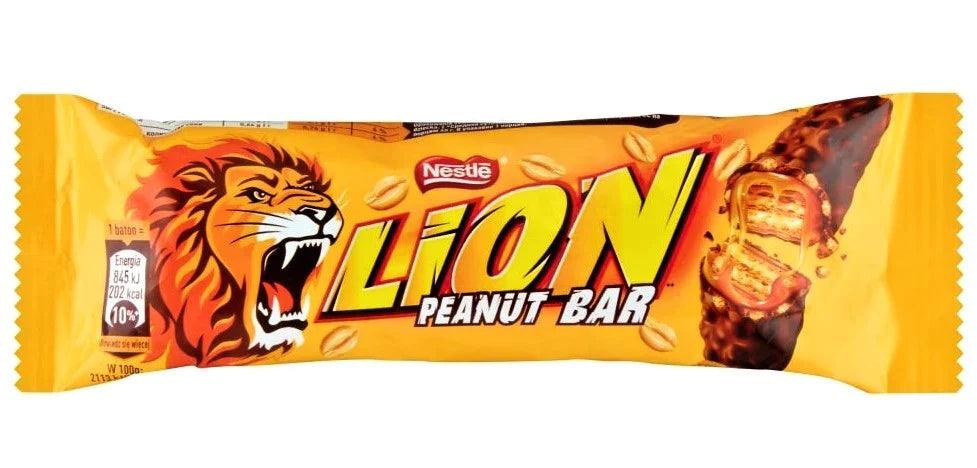 LION Peanut Butter - Barretta Lion al burro di arachidi 31 gr - Snackation