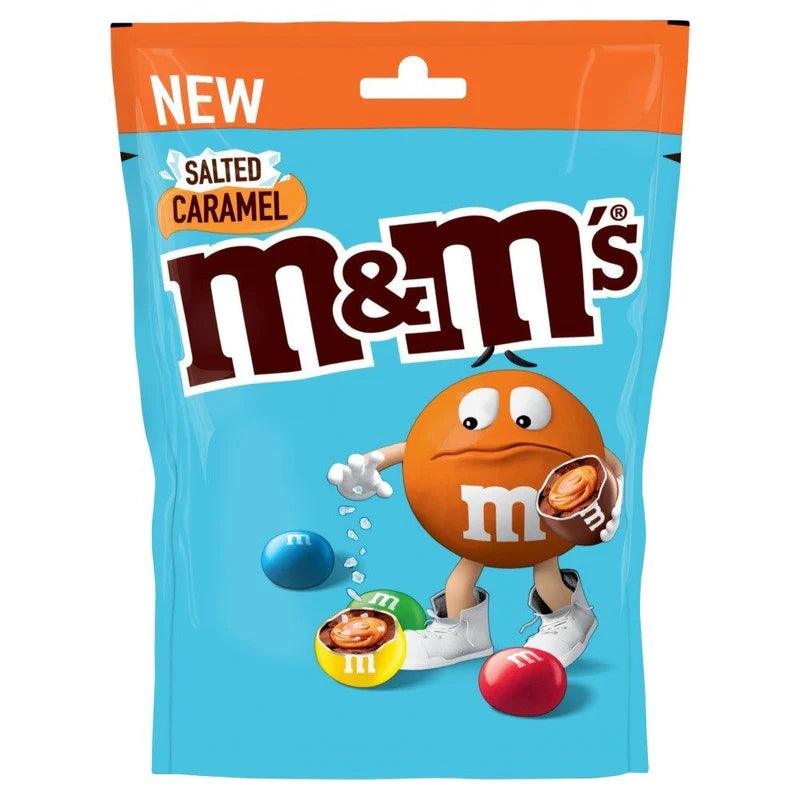 M&M's Salted Caramel Treat Bag - Confetti di cioccolato ripieni di caramello salato 70 gr - Snackation