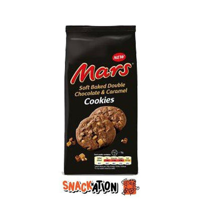 MARS Cookies - Biscotti al cioccolato con gocce di cioccolato e caramello 162 gr - Snackation