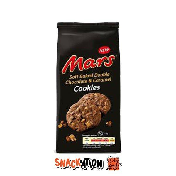 MARS Cookies - Biscotti al cioccolato con gocce di cioccolato e caramello 162 gr - Snackation
