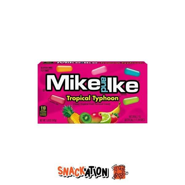 MIKE AND IKE Tropical Typhoon - Caramelle ai frutti tropicali 141 gr - Snackation