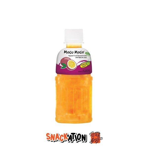 MOGU MOGU Passion Fruit - Bevanda al gusto di frutto della passione e nata de coco 320 ml - Snackation