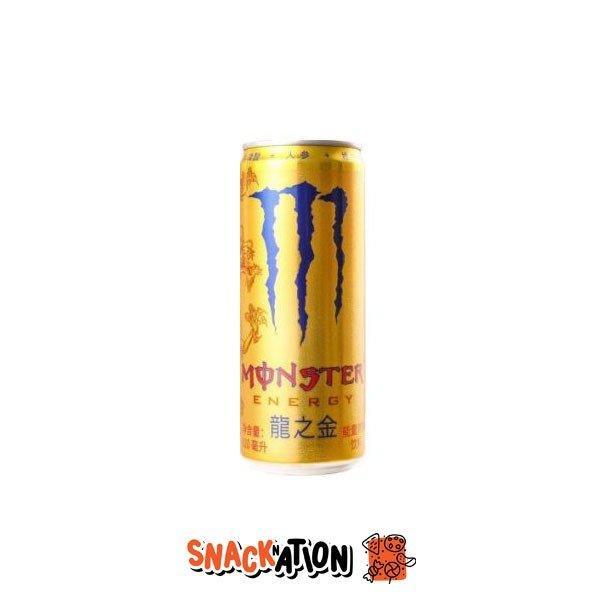MONSTER ENERGY Dragon Chinese Tea LEGGERMENTE AMMACCATA - Bevanda Energetica al gusto tè nero 310 ml - Snackation