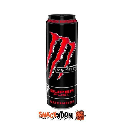 MONSTER ENERGY Super Fuel Watermelon - Bevanda Energetica al gusto Anguria 568 ml - Snackation