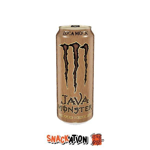 MONSTER ENERGY USA Java Loca Mocha - Bevanda Energetica al gusto caffè, panna e cioccolato 443 ml - Snackation
