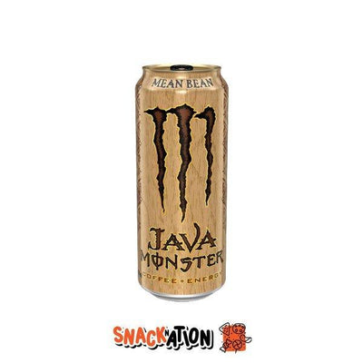 MONSTER ENERGY USA Java Mean Bean - Bevanda Energetica al gusto caffè, panna e vaniglia 444 ml - Snackation