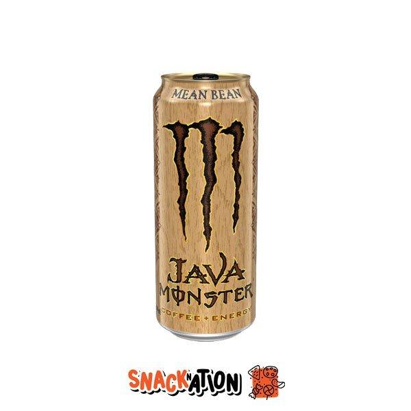 MONSTER ENERGY USA Java Mean Bean - Bevanda Energetica al gusto caffè, panna e vaniglia 444 ml - Snackation