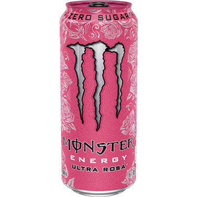 MONSTER ENERGY USA Ultra Rosa - Bevanda Energetica al gusto di Rosa Canina 473ml - Snackation