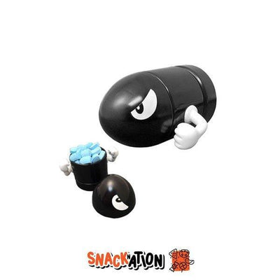 NINTENDO SUPER MARIO Bullet Bill - Caramelle del famoso Proiettile 34 gr - Snackation