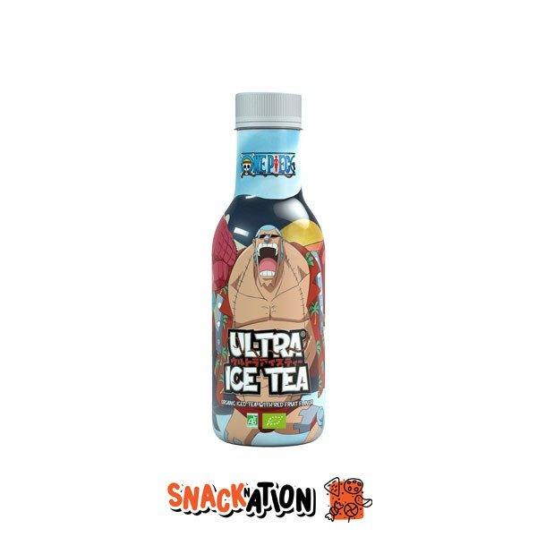 ONE PIECE ULTRA ICE TEA Franky Organic Iced Tea with Red Fruit - Tè ai frutti rossi 500 ml - Snackation