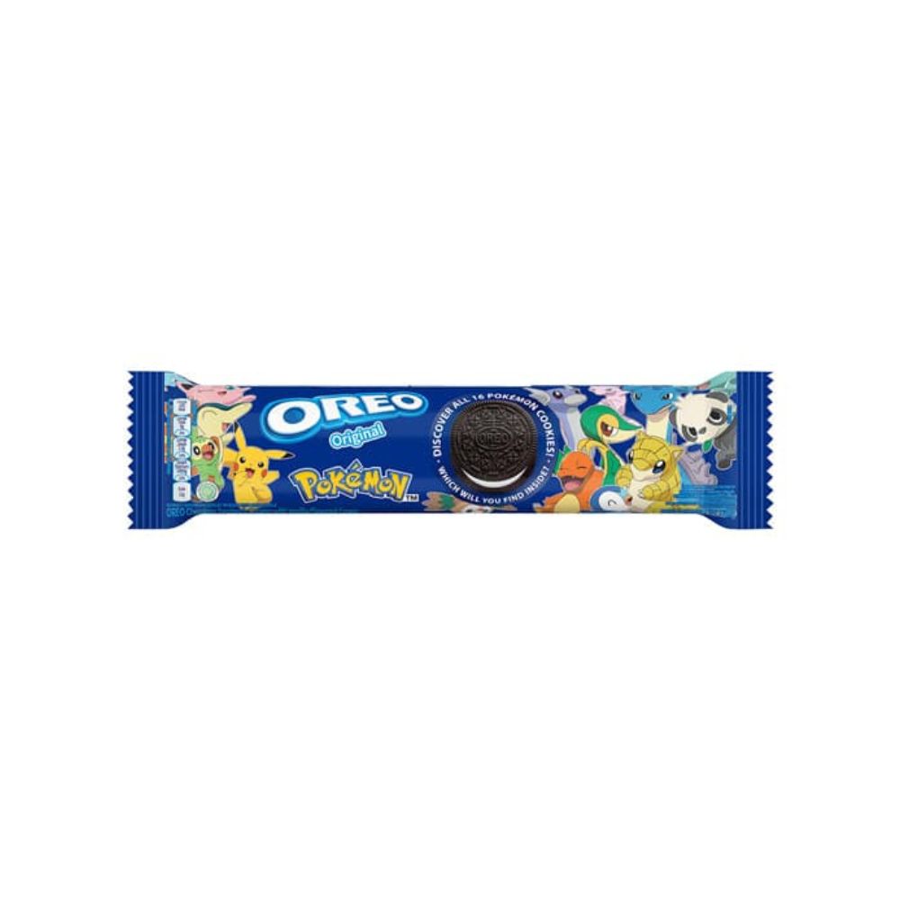 OREO Pokemon Original – Cioccolata e crema alla vaniglia 120 g