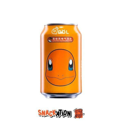 QDOL Charmander - Bevanda gassata al gusto lychee 330 ml - Snackation