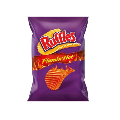 RUFFLES Flamin' Hot - Patatine Americane Piccanti 75 gr - Snackation
