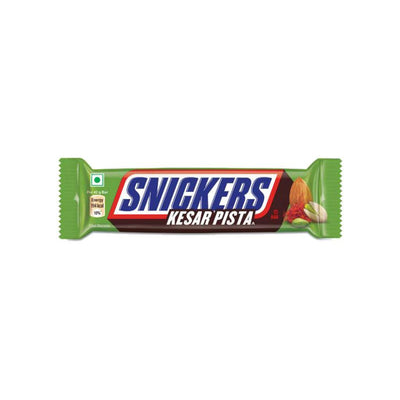 SNICKERS Pistacchio e Zafferano - barretta di coccolato con caramello, pistacchio e zafferano 40 gr - Snackation
