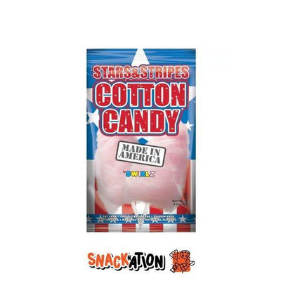 STARS & STRIPES Cotton Candy - Zucchero Filato 87 gr - Snackation