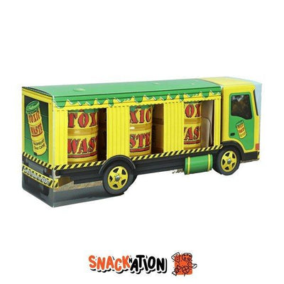 TOXIC WASTE Yellow Drum Truck 3-Pack - Caramelle aspre gusti frutta mista 126 g - Snackation
