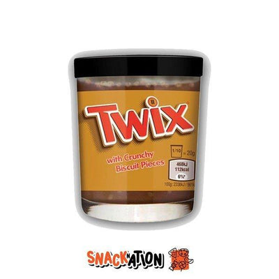 TWIX Spread - Crema Spalmabile con pezzetti di biscotto 200 gr - Snackation