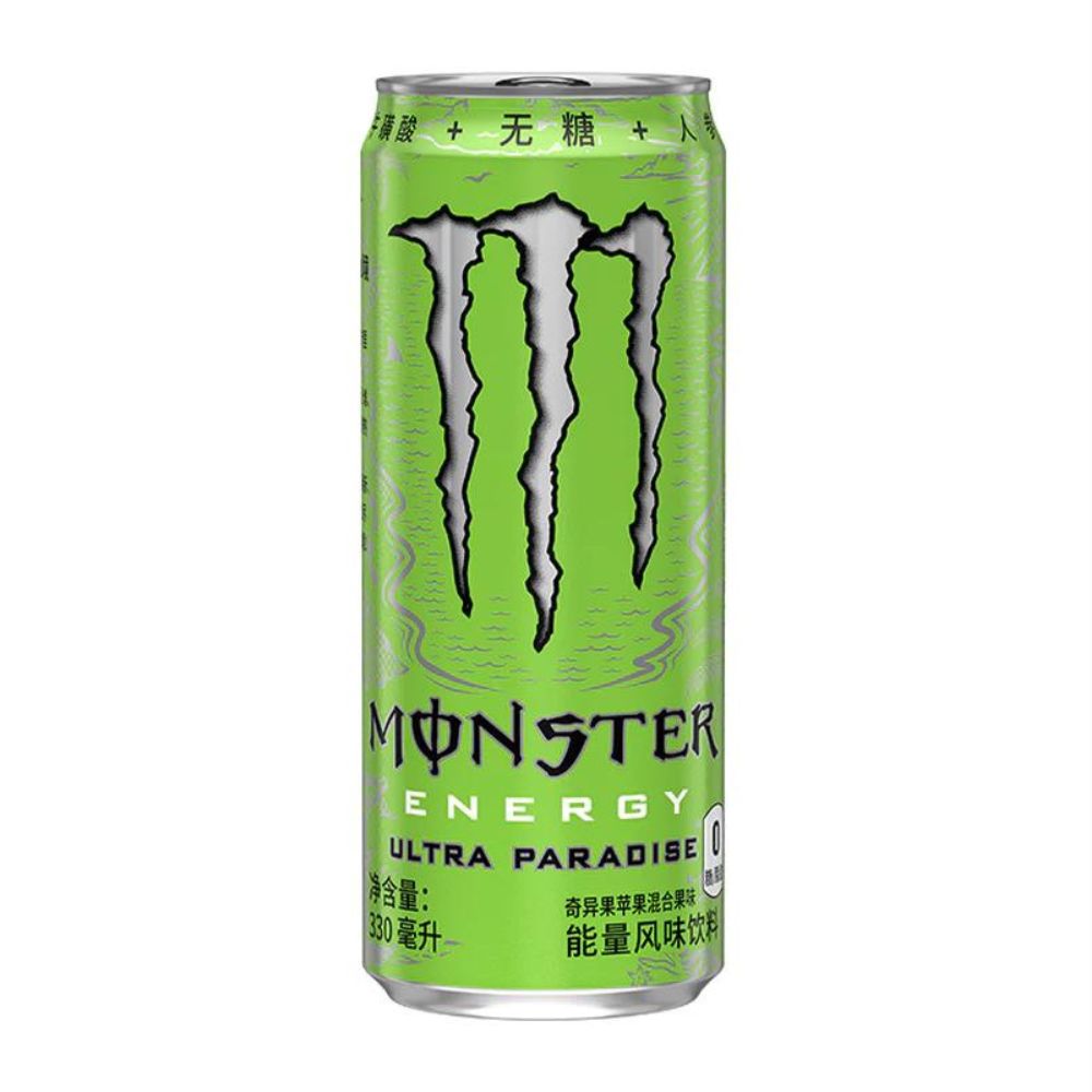 MONSTER Ultra Paradise CINA - Bevanda Energetica al gusto di kiwi e mela verde330 ml