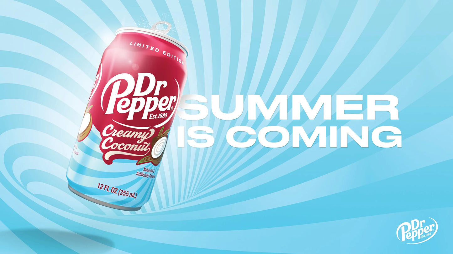 Dr Pepper Creamy Coconut 355ml
