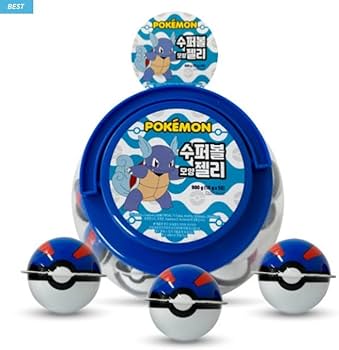 Pokemon Super Ball Shaped Jelly 18g
