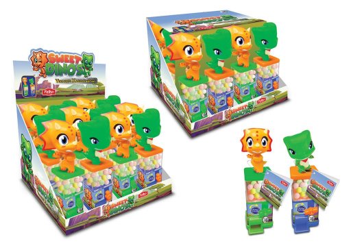 FELKO Sweet Dino’s – Mini Distributore di Caramelle (15g)