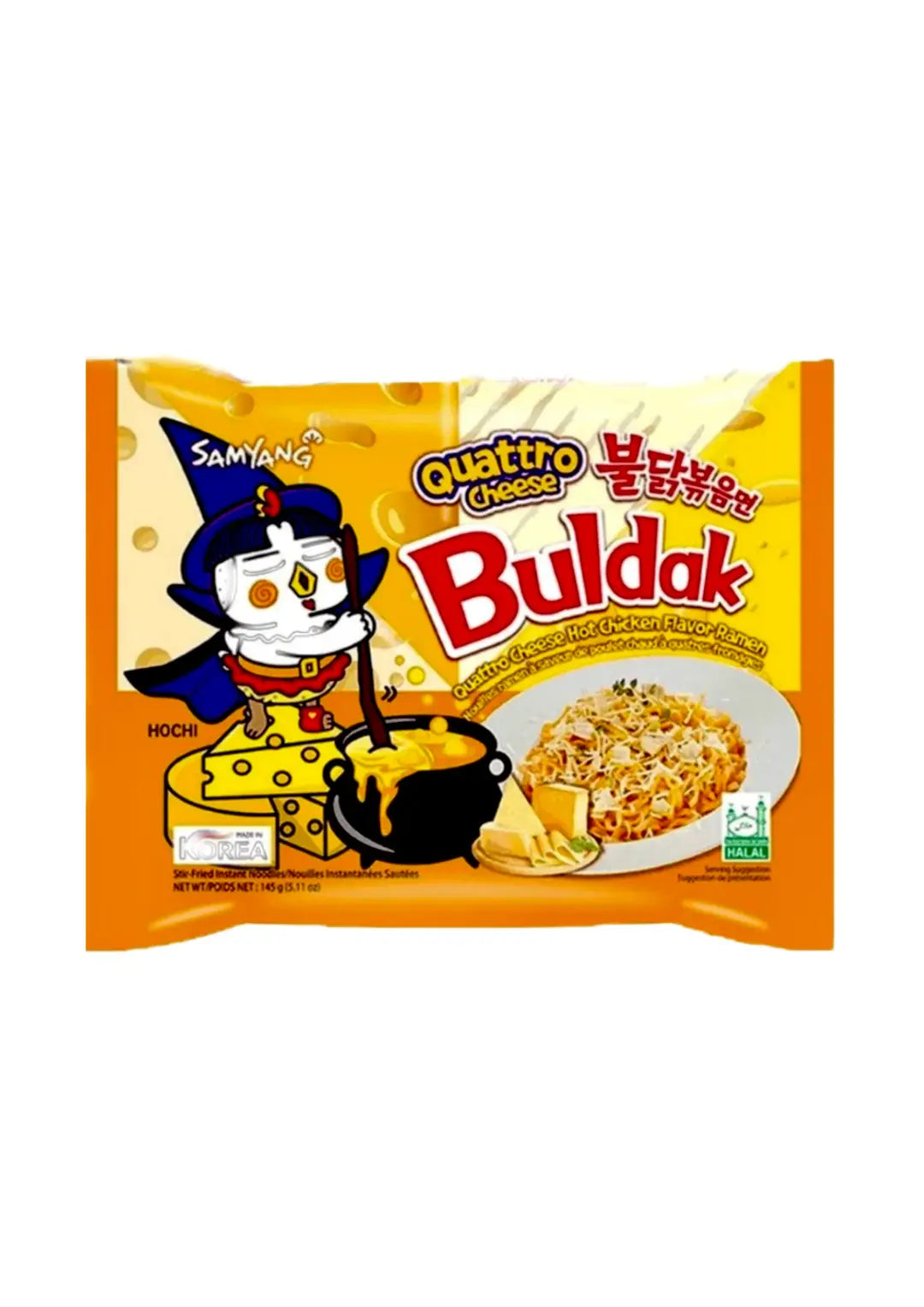 Samyang Buldak Hot Chicken Quattro Cheese Ramen 145g