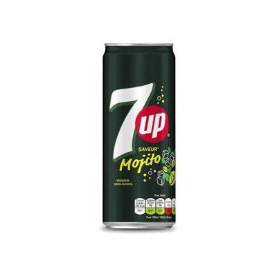 7UP Mojito - Bevanda gassata al gusto 7up e mojito 330 ml - Snackation