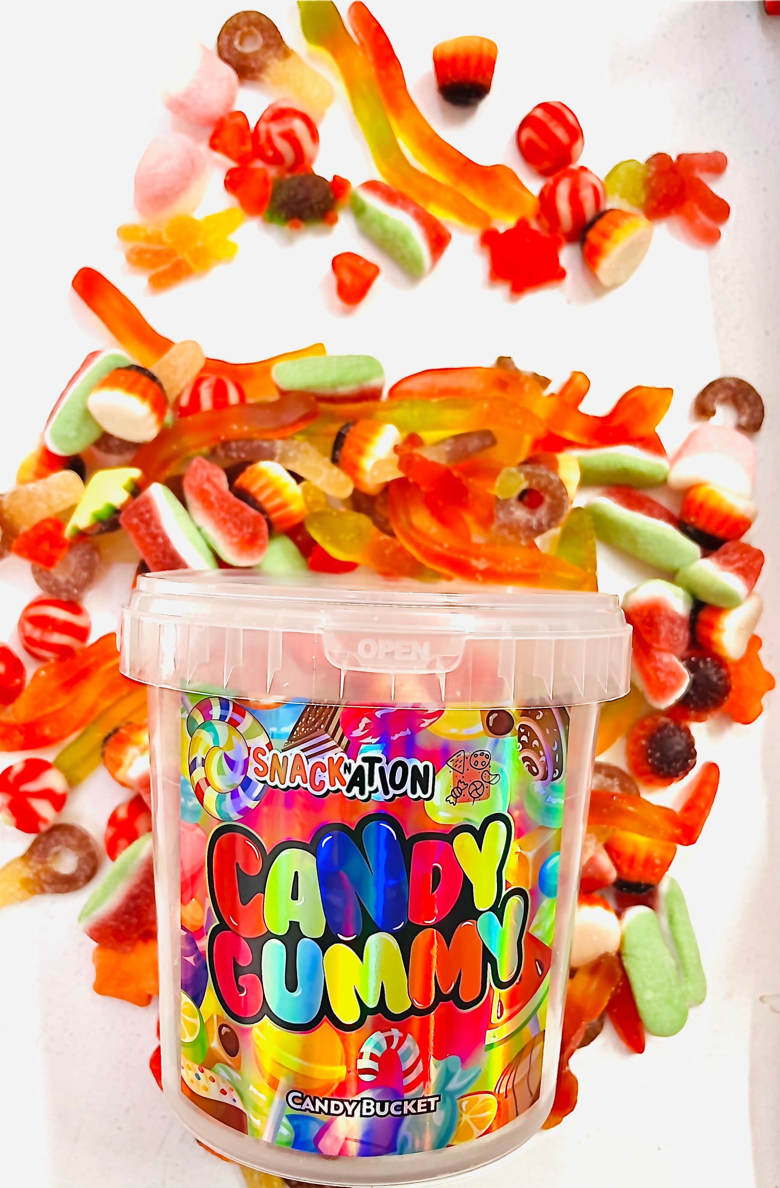 CANDY BUCKET - Secchiello di Caramelle Gommose da comporre con i gusti che preferisci