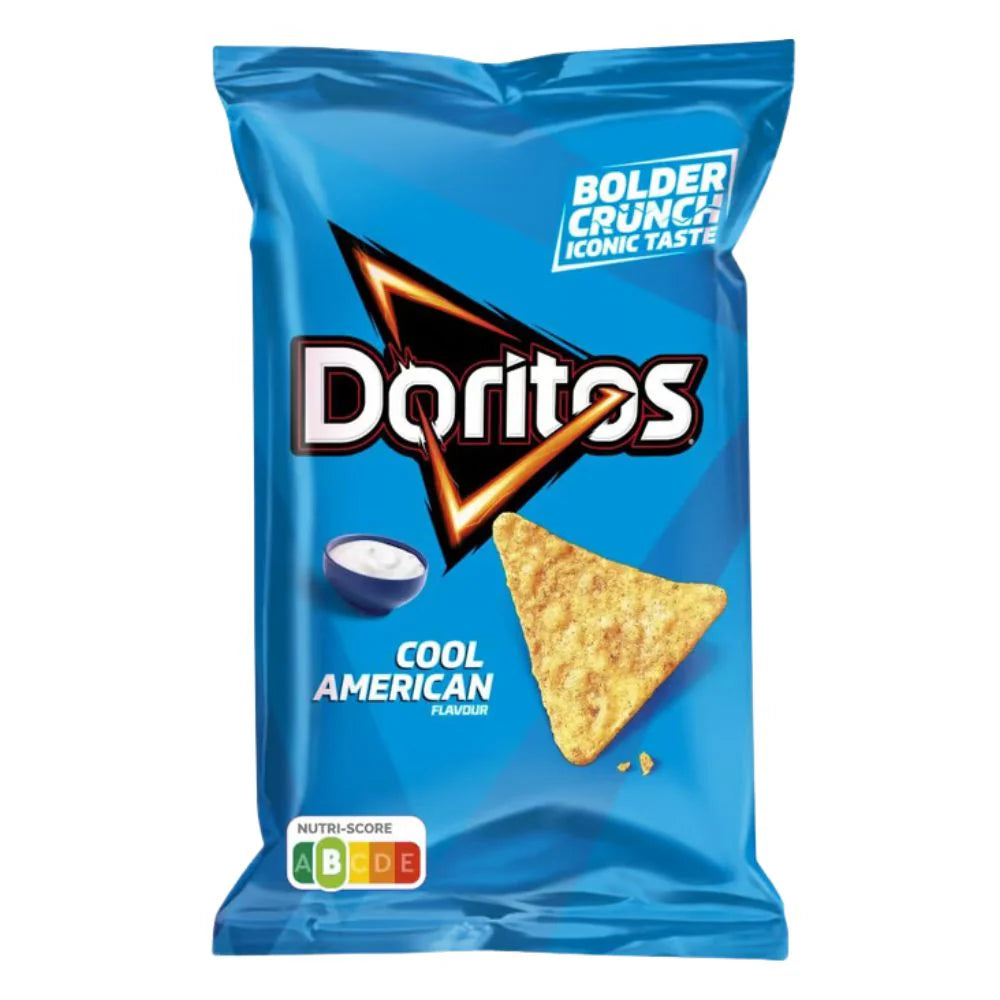 DORITOS COOL AMERICAN FLAVOUR 170gr  Gusto deciso, croccantezza irresistibile