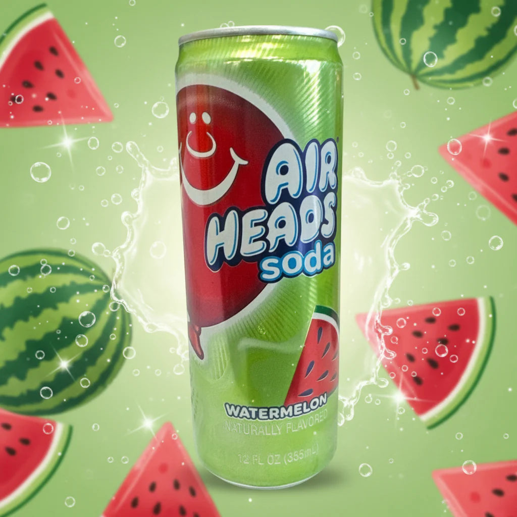 Airheads Soda Watermelon 355ml