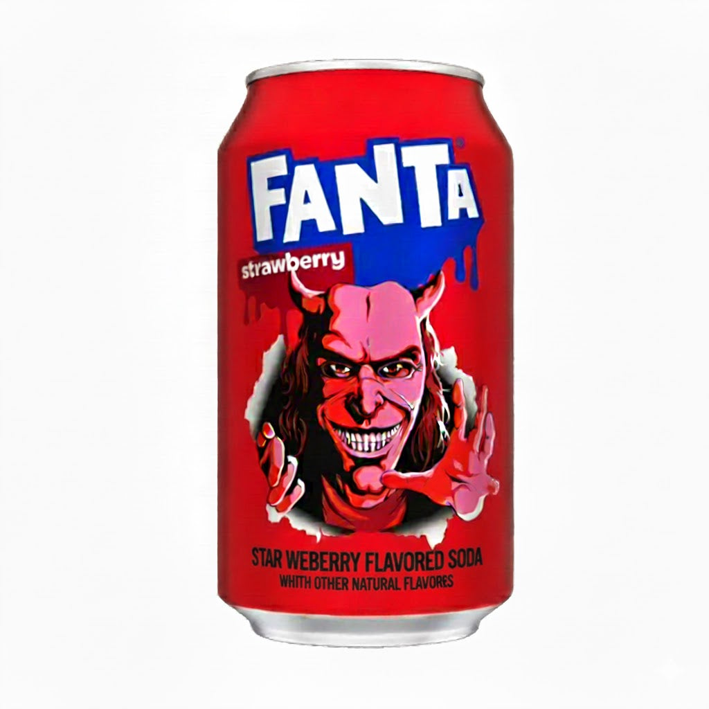 FANTA Strawberry - Bevanda gassata al gusto fragola 355 ml