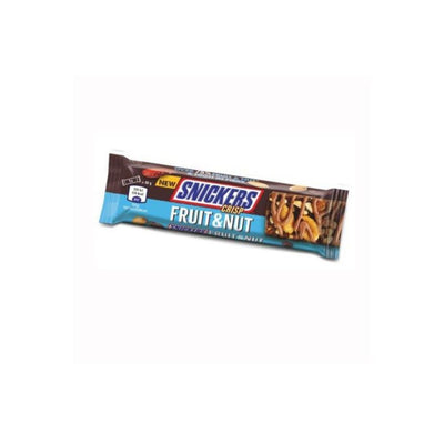 SNICKERS Crisp Fruit & Nut - Barretta Snickers di Cioccolato croccante con Frutta secca 40 g