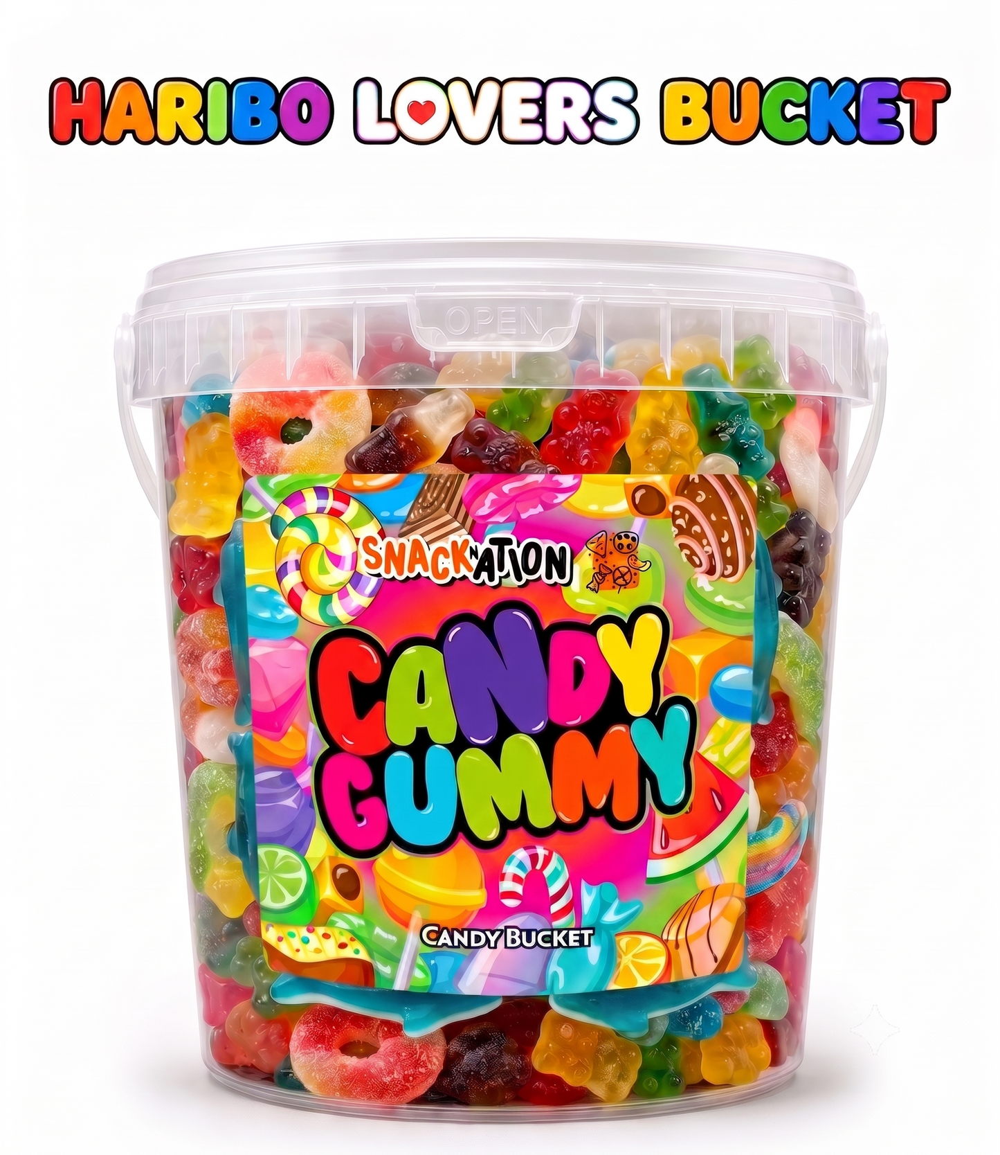 HARIBO Lovers Bucket - Secchiello Mix Haribo Assortito