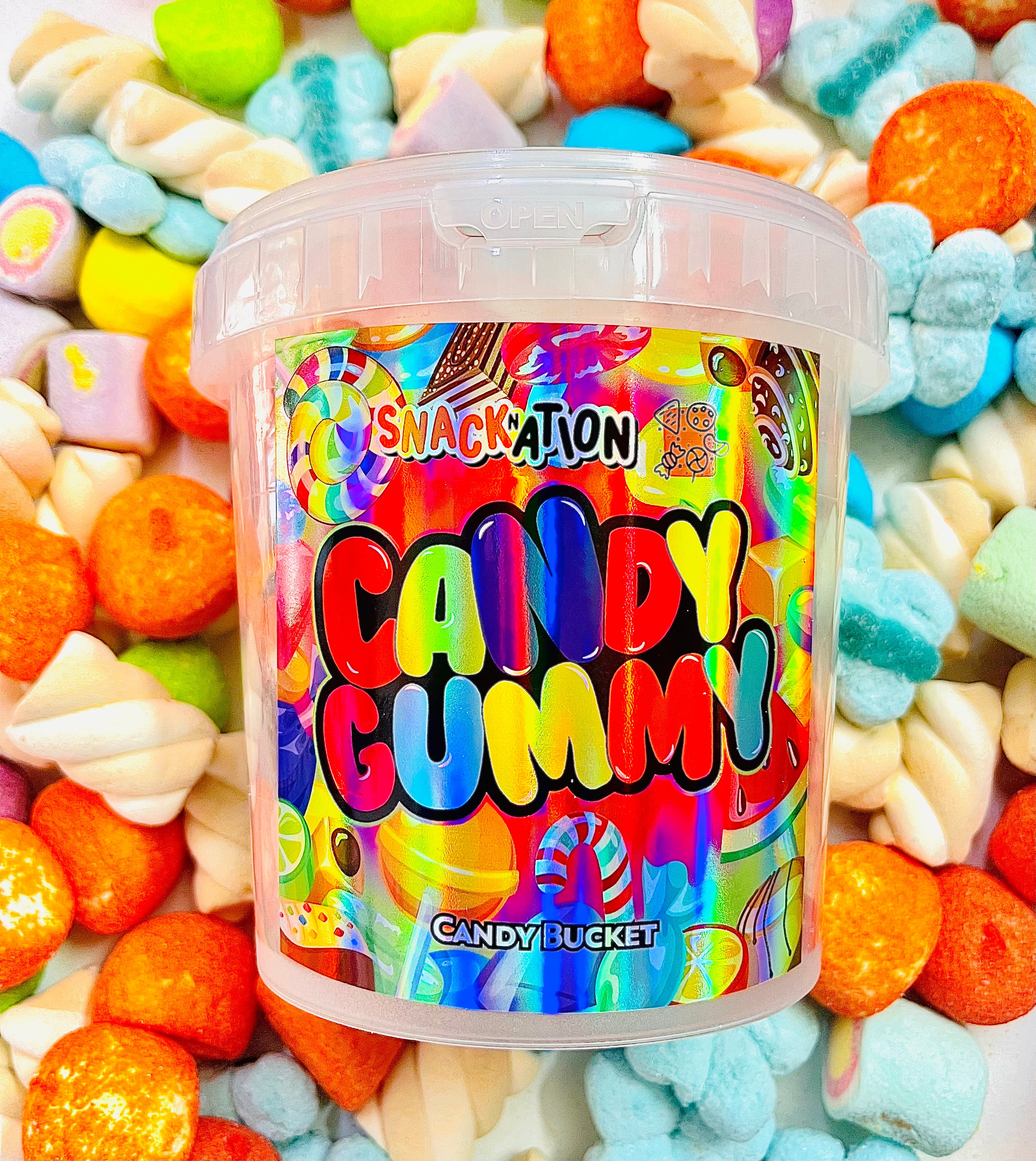 MARSHMALLOW BUCKET - Secchiello di Marshmallow da comporre con i gusti che preferisci