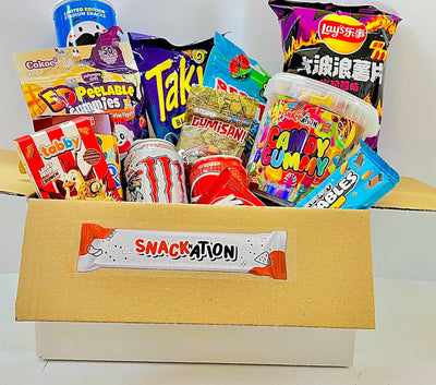 Crazy Snackation Box 25 Prodotti + 1KG Candy