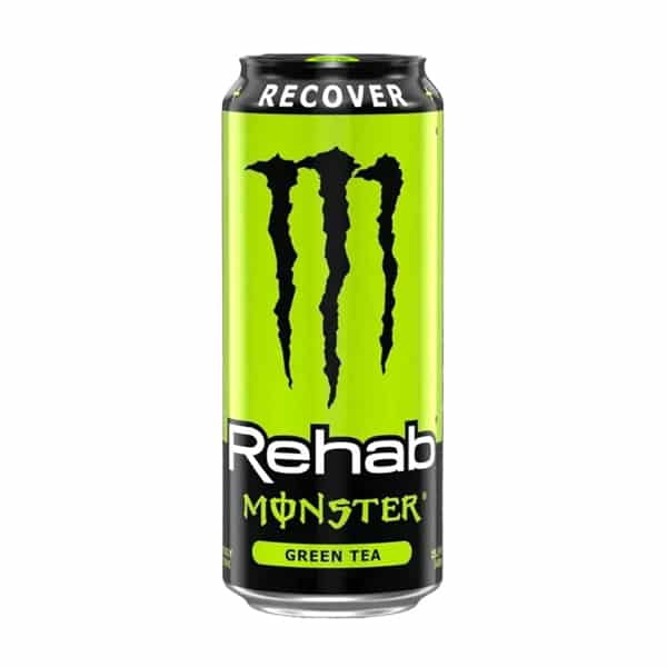MONSTER ENERGY Rehab Recover Green Tea USA - Bevanda Energetica al gusto di Tè Verde 473 ml