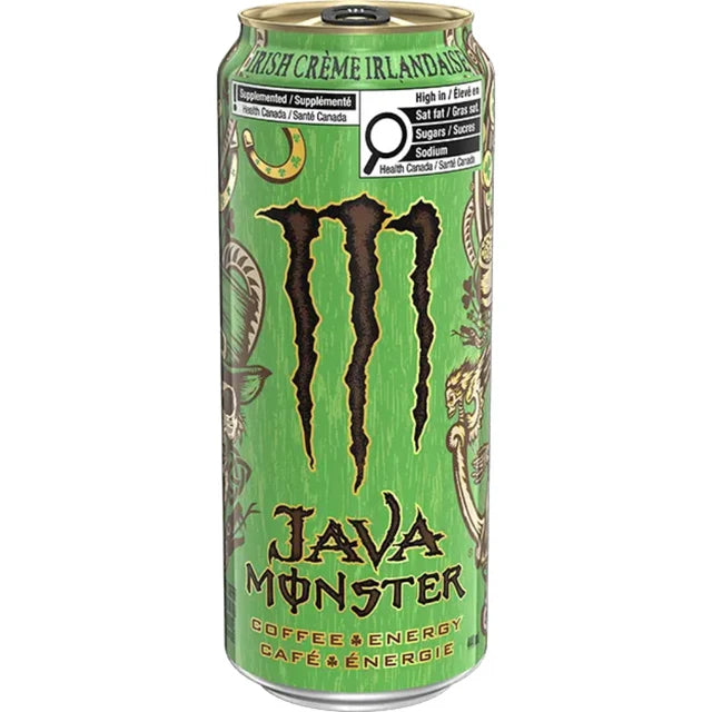 MONSTER Java Irish Cream 444 ml - Bevanda Energetica al Gusto di Crema Irlandese (EDIZIONE CANADESE)
