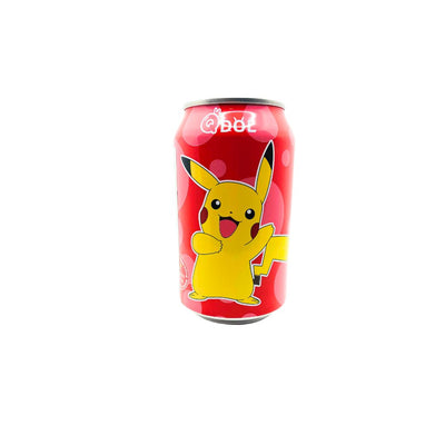 QDOL Pikachu - Bevanda Gassata al Gusto di Fragola 330 ml