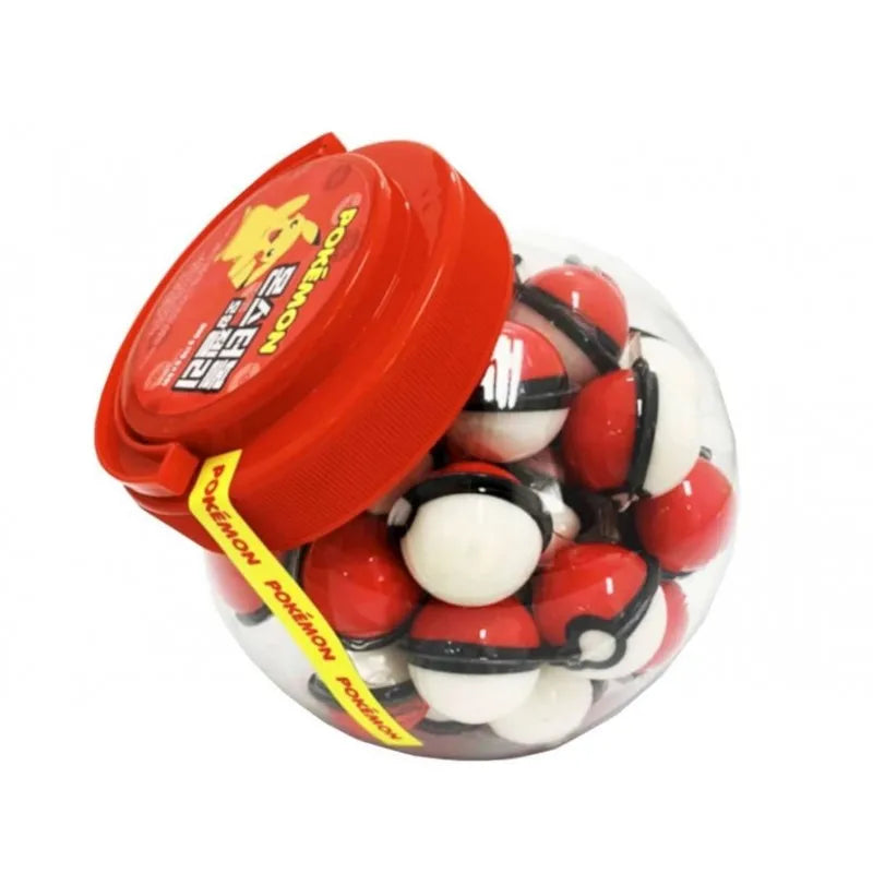 Pokemon Monster Ball Shape Jelly Red 18g