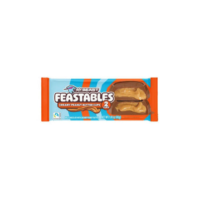 🔥 Mr Beast Feastables Creamy Peanut Butter Cups 40g – Il Cioccolato Virale