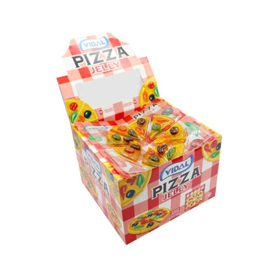 VIDAL  Pizza Jelly -Caramella Gommosa a Forma di Pizza 66 gr