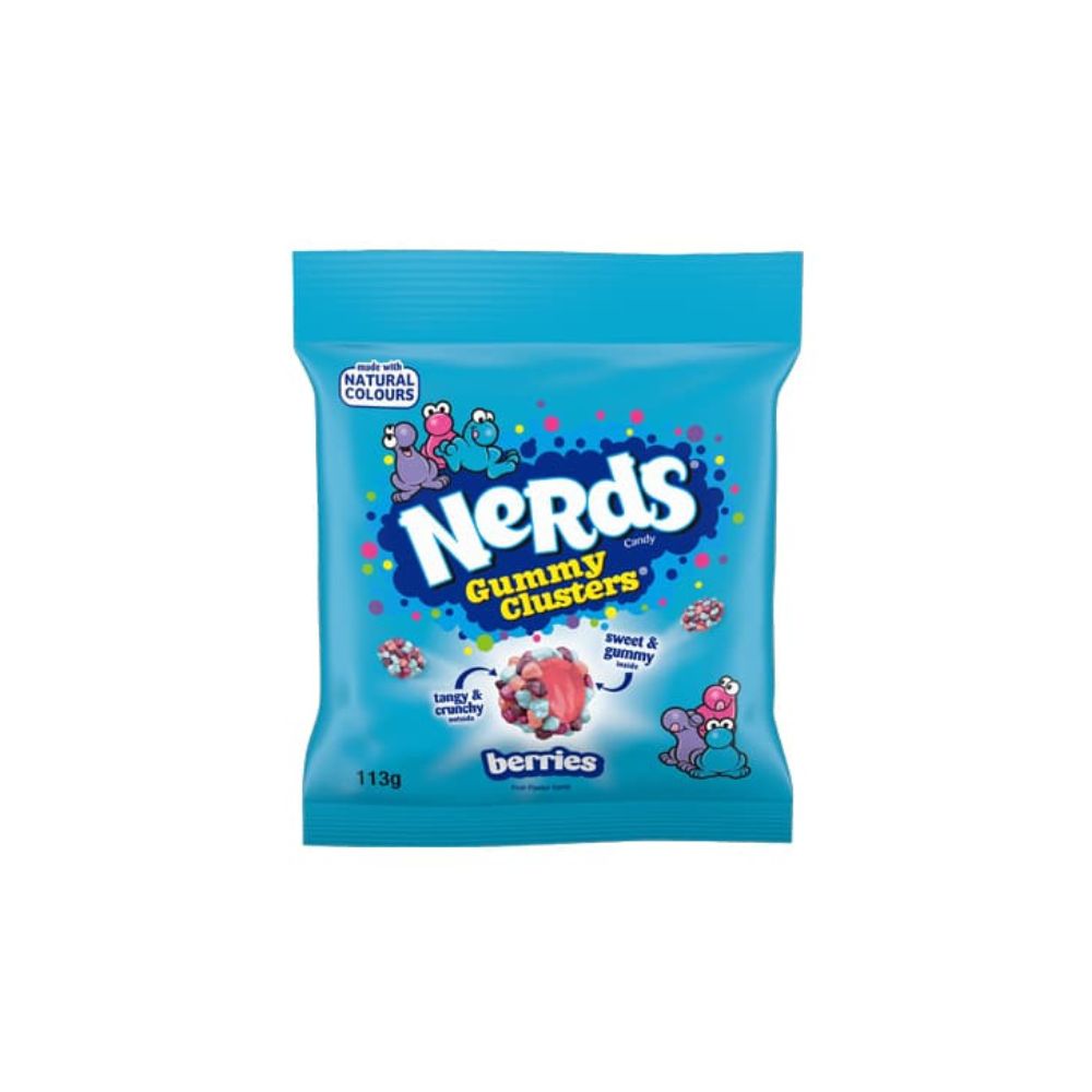 Nerds Gummy Cluster berries - caramelle al gusto berries 113 g