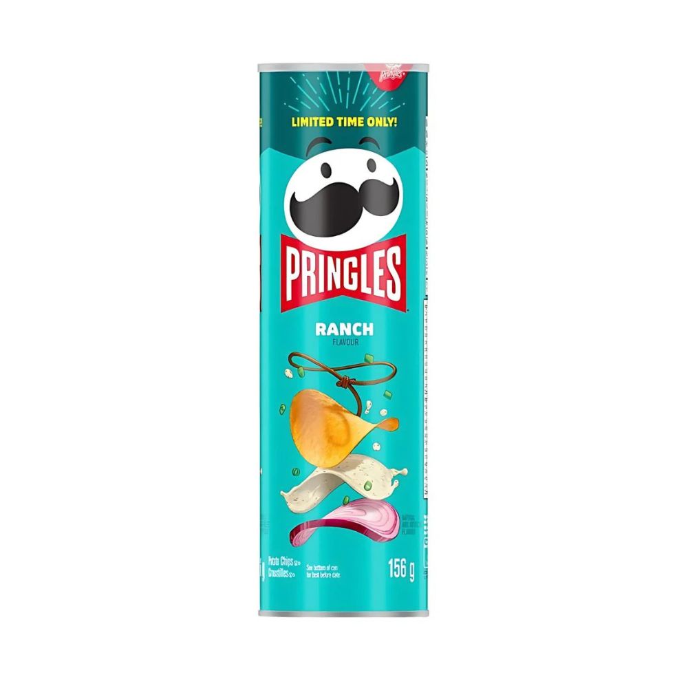 PRINGLES RANCH - Patatine al Gusto di Salsa Ranch 158g
