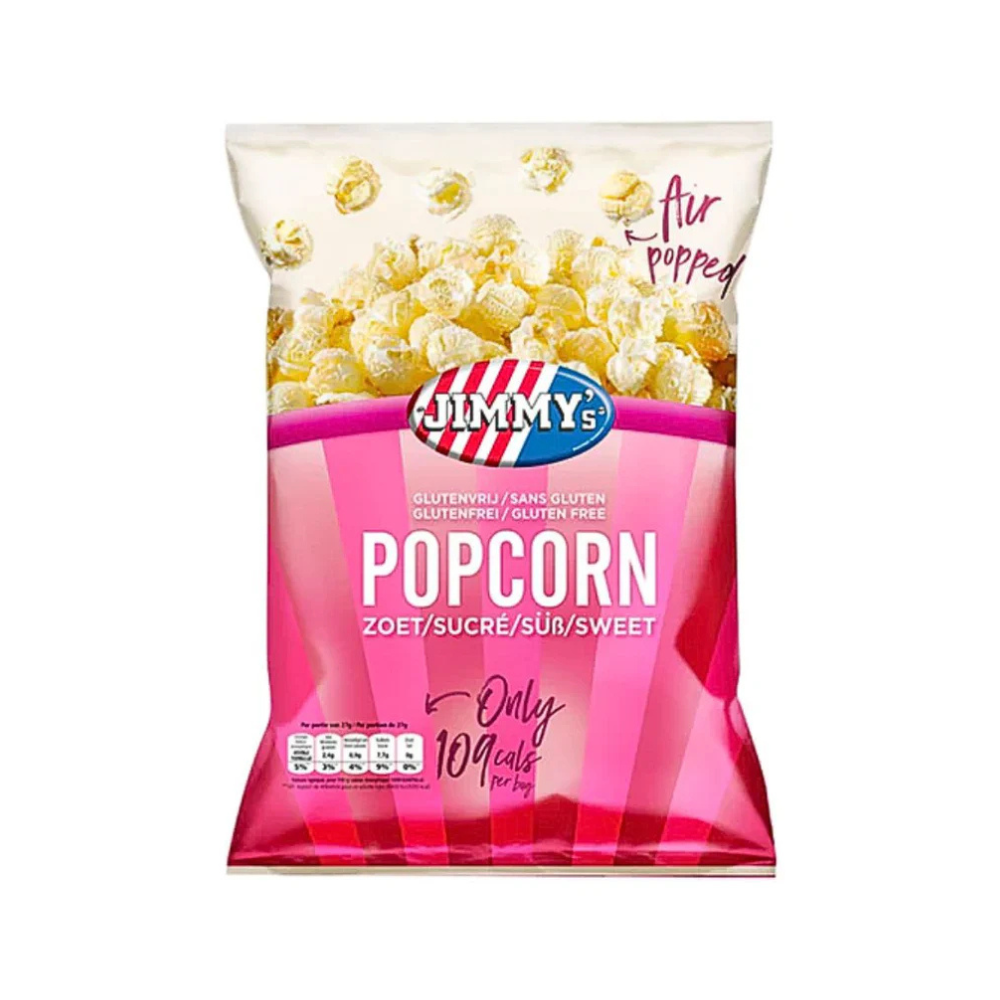 JIMMY'S Popcorn AIR POPPED SWEET - 27 gr