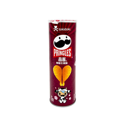 PRINGLES TOKIDOKI BBQ Steak – Patatine al gusto di Carne alla Brace 110g