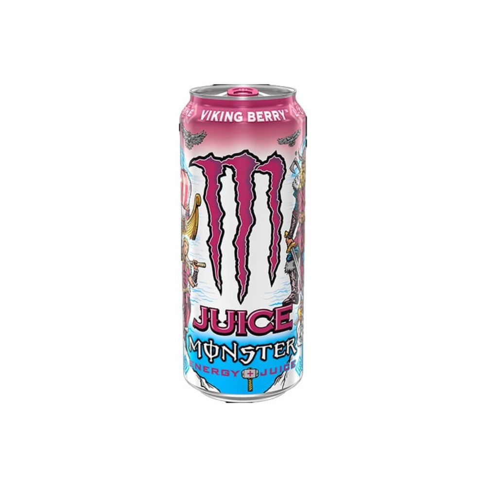 MONSTER ENERGY Juice Viking Berry -un’esplosione di frutti di bosco selvatici (mirtillo, mora, ribes)473 ml